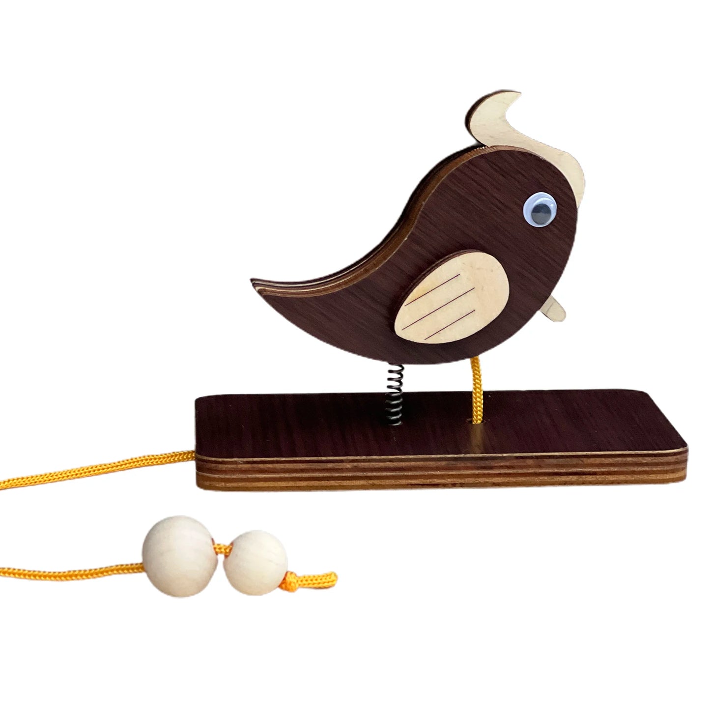 Woodpecker Doorbell Wooden Handmade Creative Door Bell Homestay Room Decor Decoration Accessories DIY Artistic Home Decor Gift