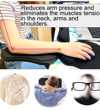 Computer Arm Rest for Desk Adjustable Ergonomic Wrist Rest Support for Keyboard Armrest Extender Rotating Mouse Pad Holder