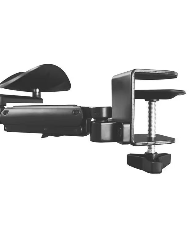 New Metal Ergonomic Arm Rest - Adjustable Mouse Hand Desk Support for Computer, Home, and Office