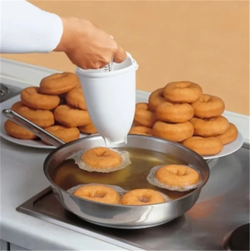 DIY Confectionery Dough & Donut Maker - Pastry Baking Tool & Dispenser for Creative Dessert Creations