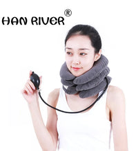 Inflatable Neck Cervical Traction Apparatus Household Correct Neck Collar Physiotherapy Massage Stretch Cervical Spondylosis