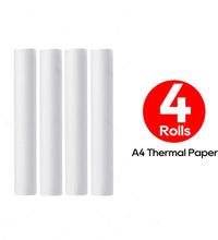 A4 Thermal Printer Paper Roll A4 Width Paper BPA Free 2 4 6 10 Rolls for HPRT MT810 Thermal A4 Portable Machine Maker Official