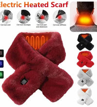 Winter Motorcycle Heating Scarf - 3-Temperature Adjustable USB Rechargeable Electric Neck Warmer