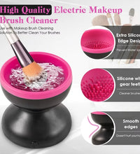 Portable USB Makeup Brush Cleaner Machine Silicone Electric Cosmetic Brushes Clean Dryer Tool Automatic Wash Makeup Tools