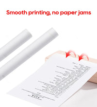 A4 Thermal Printer Paper Roll A4 Width Paper BPA Free 2 4 6 10 Rolls for HPRT MT810 Thermal A4 Portable Machine Maker Official