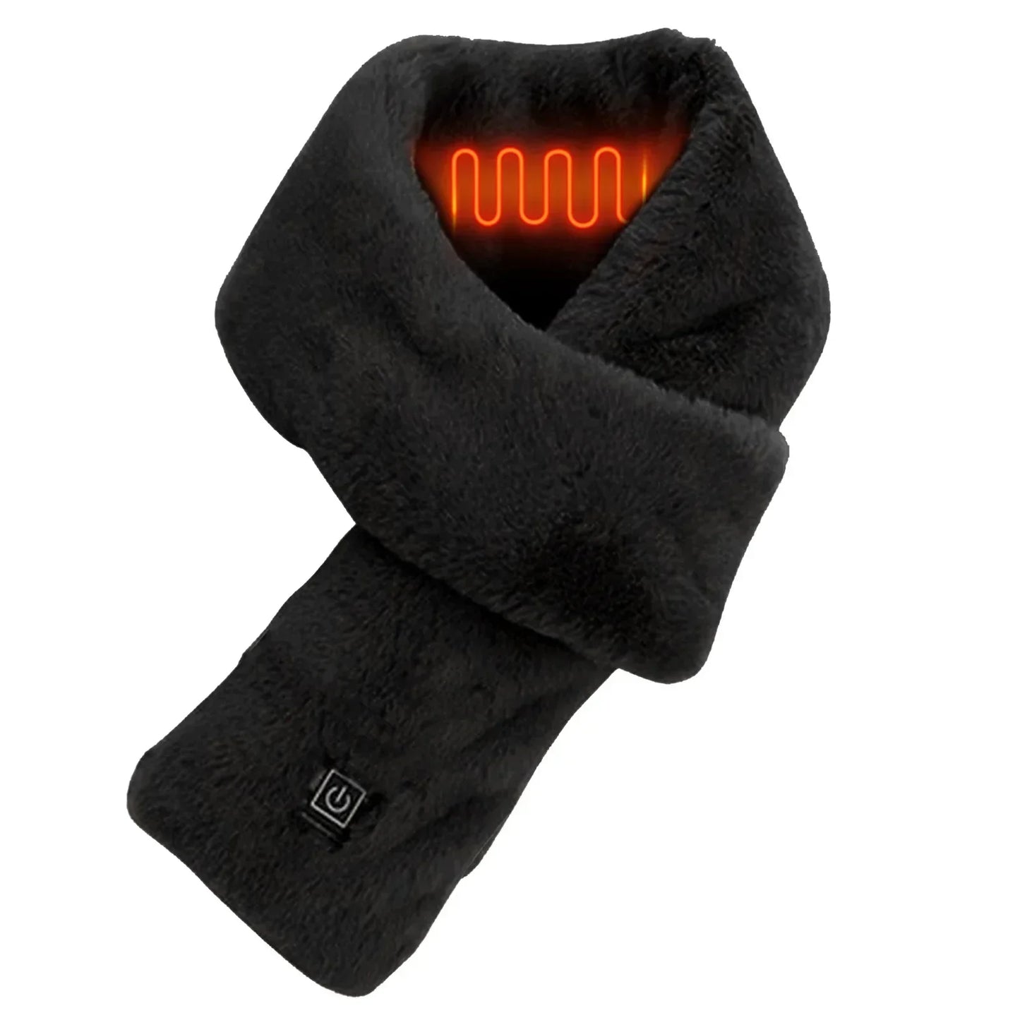 Winter Motorcycle Heating Scarf - 3-Temperature Adjustable USB Rechargeable Electric Neck Warmer