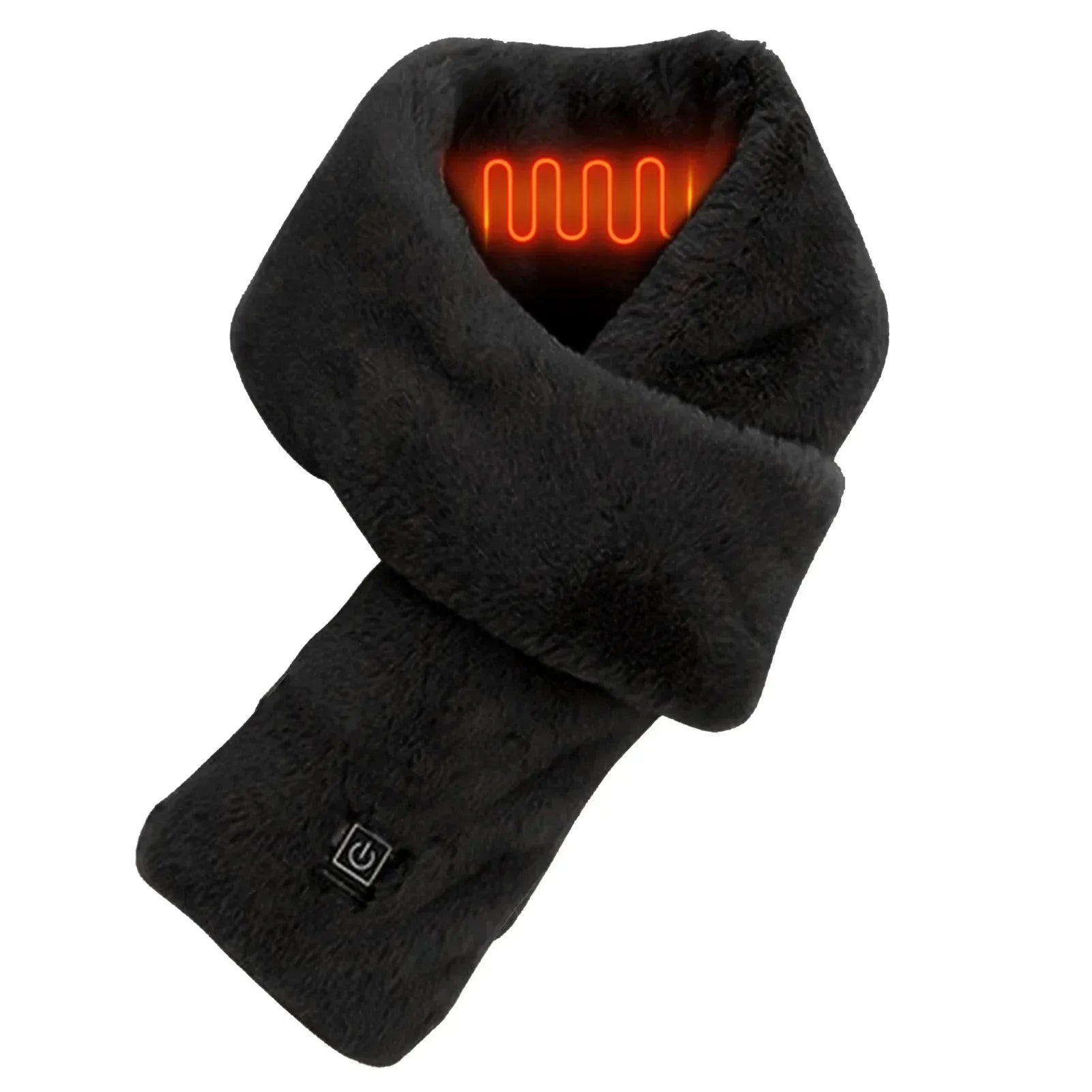 Winter Motorcycle Heating Scarf - 3-Temperature Adjustable USB Rechargeable Electric Neck Warmer