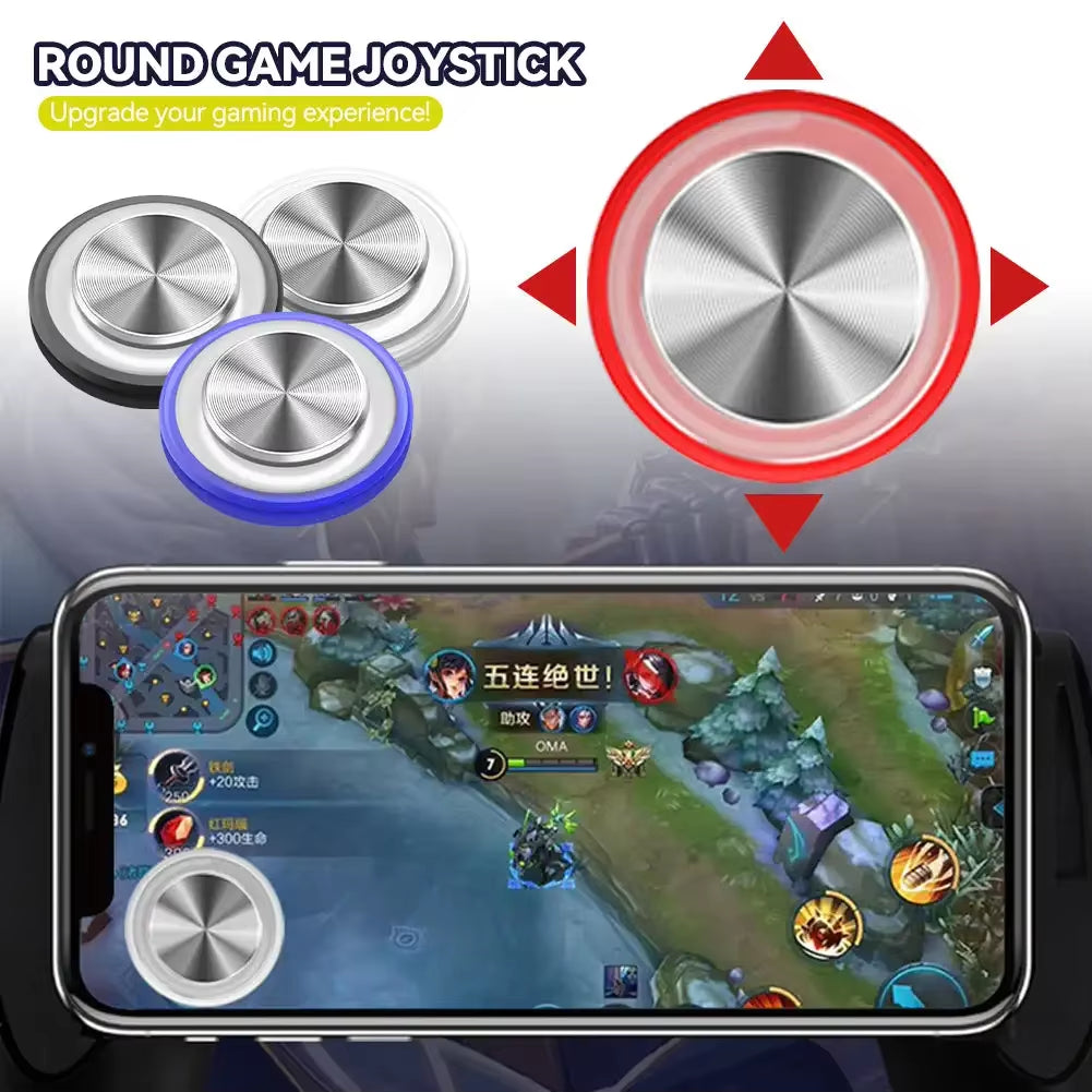 Pro-Gamer Mobile Game Joystick - Metal Button Controller for iPhone & Android