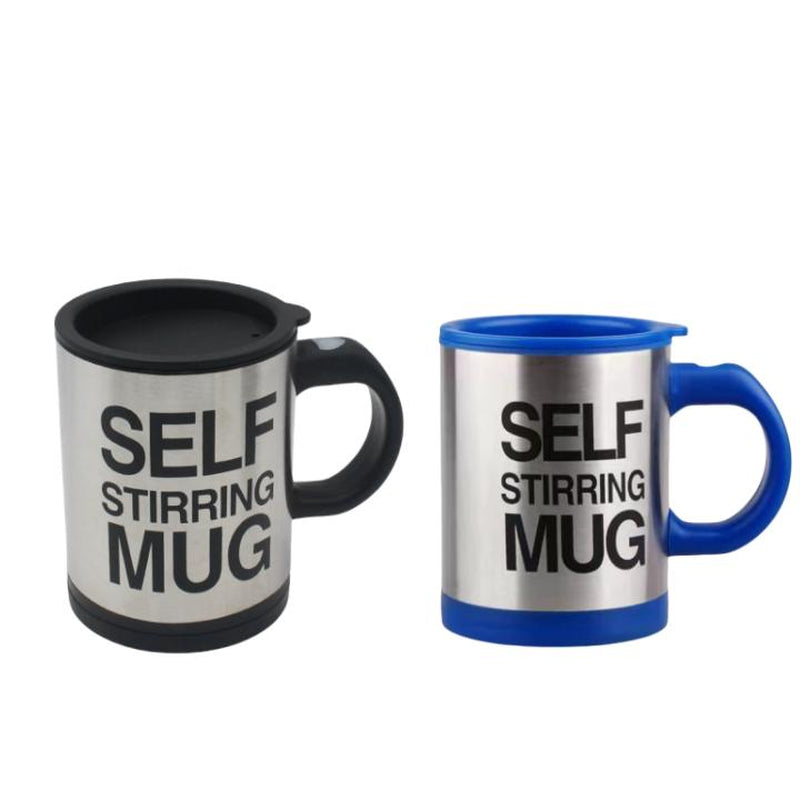 Lazy Coffee Mixing Cup, Automatic Stirring Cup, Magnetic Rotation Milk Frother, Electric Mug, 304 Stainless Steel Cup, Convenient Coffee Mixer.