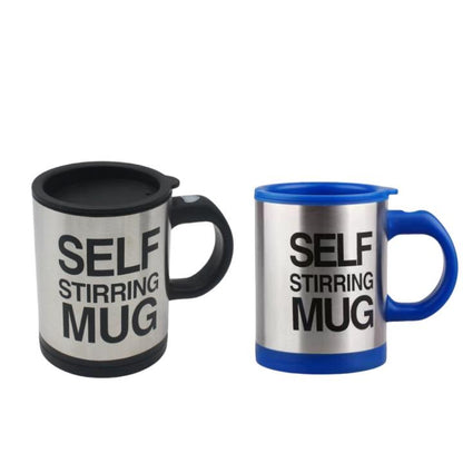 Lazy Coffee Mixing Cup, Automatic Stirring Cup, Magnetic Rotation Milk Frother, Electric Mug, 304 Stainless Steel Cup, Convenient Coffee Mixer.