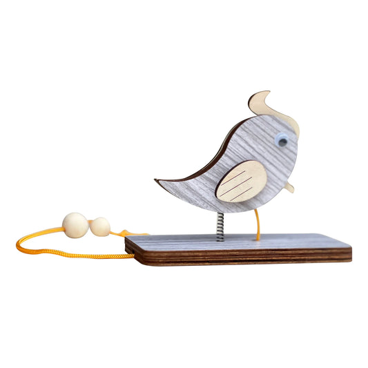 Woodpecker Doorbell Wooden Handmade Creative Door Bell Homestay Room Decor Decoration Accessories DIY Artistic Home Decor Gift