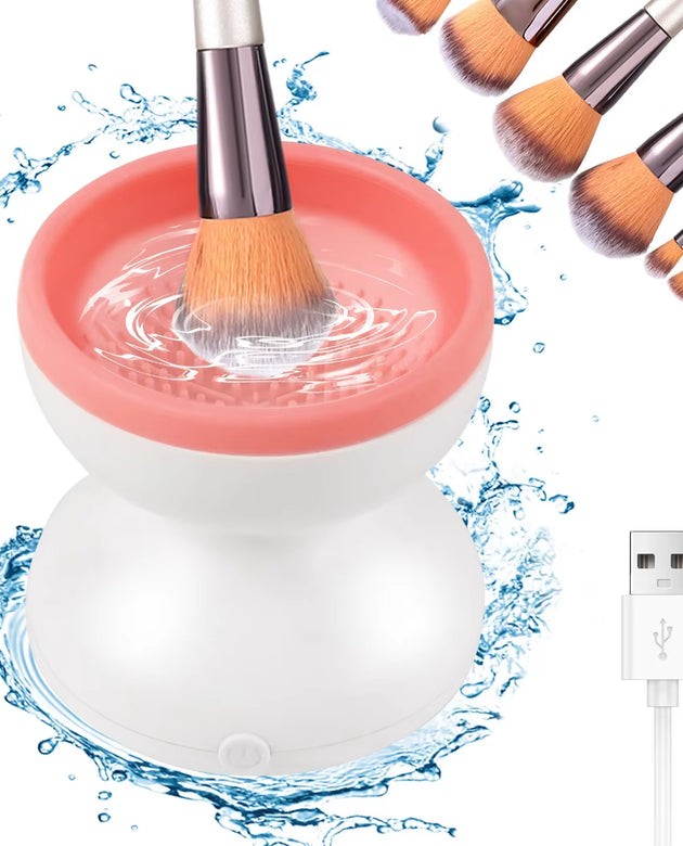 Portable USB Makeup Brush Cleaner Machine Silicone Electric Cosmetic Brushes Clean Dryer Tool Automatic Wash Makeup Tools