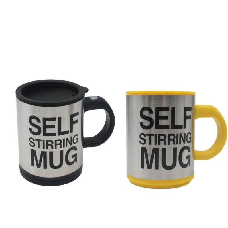 Lazy Coffee Mixing Cup, Automatic Stirring Cup, Magnetic Rotation Milk Frother, Electric Mug, 304 Stainless Steel Cup, Convenient Coffee Mixer.